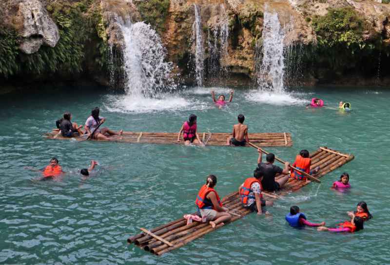 COOLING TIME IN BOLINAO FALLS