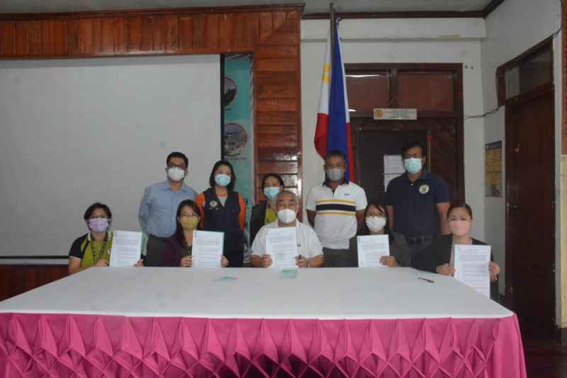 CONTRACT SIGNING AGREEMENT OF LA TRINIDAD THERAPHY CENTER FOR CHILDREN WITH DISABILITIES