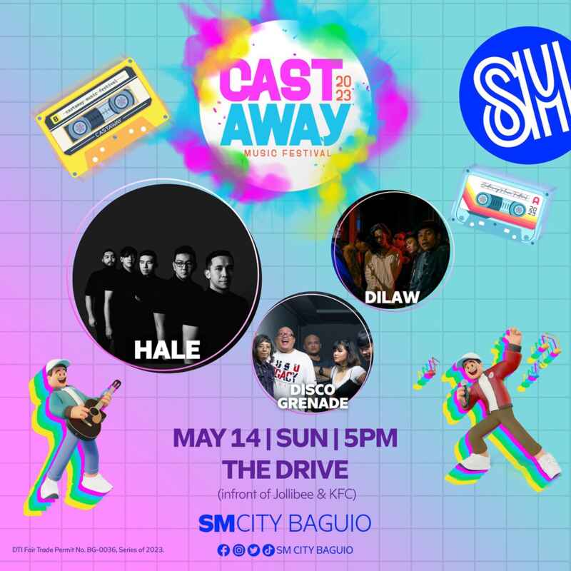 Amianan Balita Ngayon CAST AWAY MUSIC FESTIVAL 2023 HAPPENING AT SM 